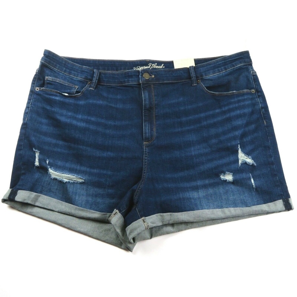 NWT- UNIVERSAL THREAD High Rise Cuffed Midi Shorts